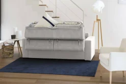 Divano letto con penisola Alibabah, Cm 280x95h85,<Dmora Best