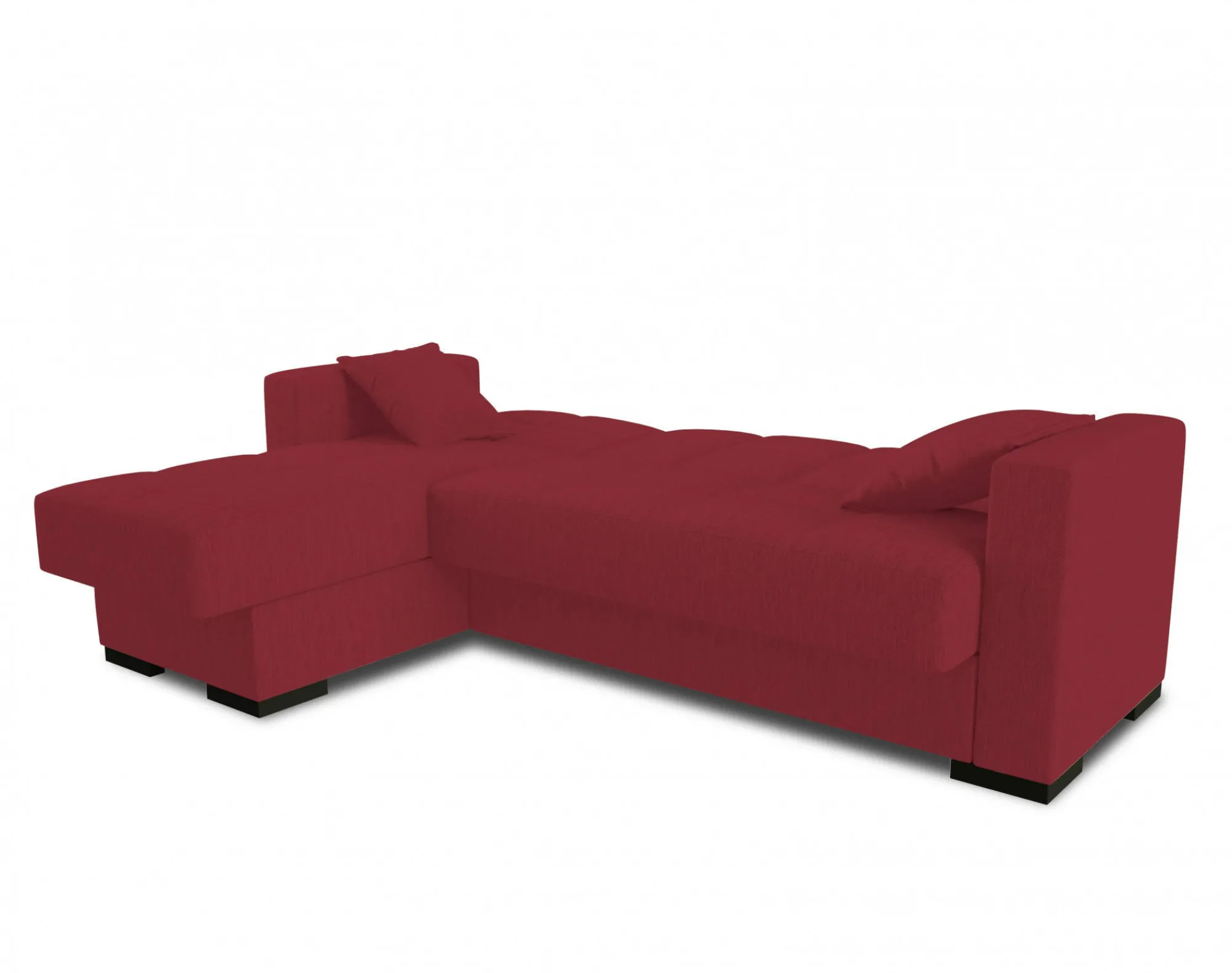 Divano letto con penisola Armadillo, 230x150h81 cm,<Dmora Hot