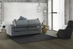 Divano letto con penisola Daaki, Cm 260x95h90,<Dmora Shop