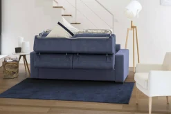 Divano letto con penisola Albenga, Cm 260x95h90,<Dmora Hot