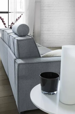 Divano letto con penisola Albenga, Cm 260x95h90,<Dmora Online