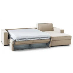 Divano letto con penisola Afar, Cm 260x95h90,<Dmora Online