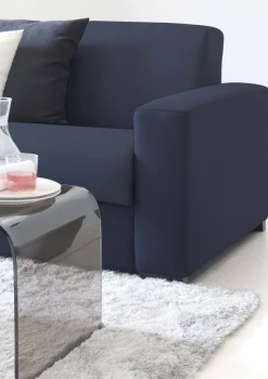 Divano letto con penisola Aika, Cm 280x95h90,<Dmora Online