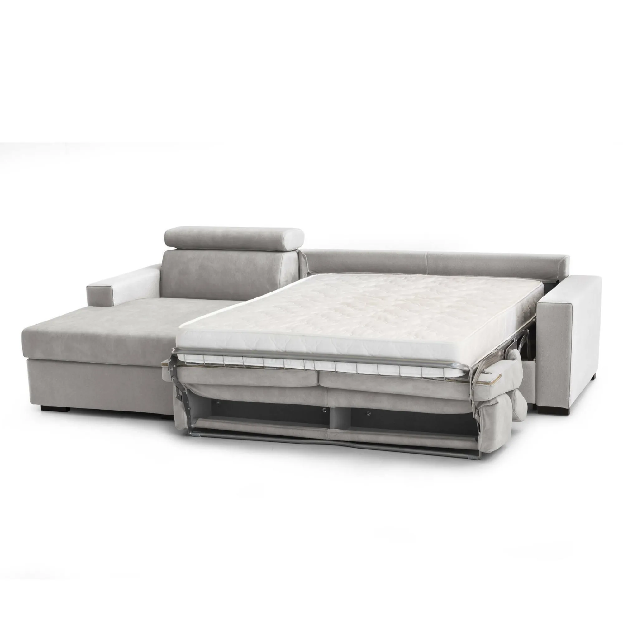 Divano letto con penisola Aloet, Cm 260x95h85,<Dmora Store