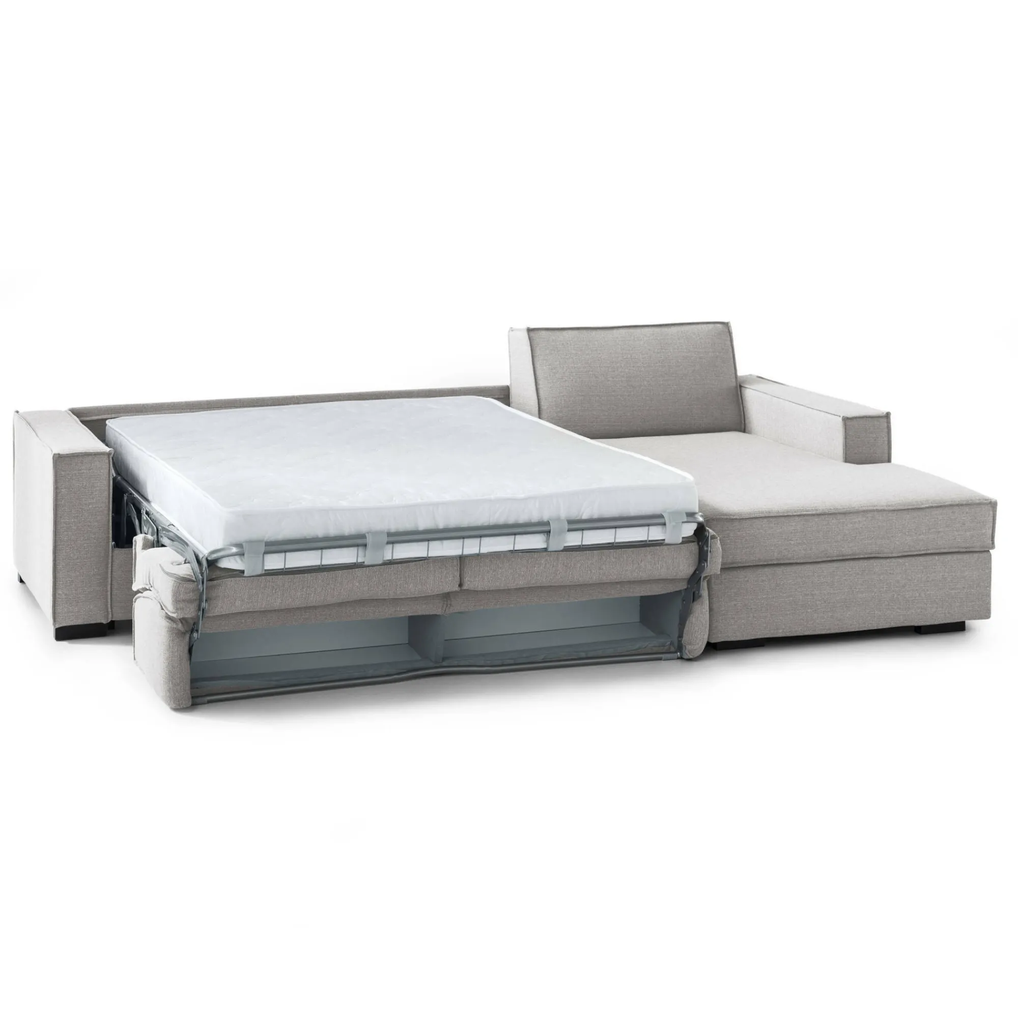 Divano letto con penisola Achico, Cm 280x95h90,<Dmora Outlet