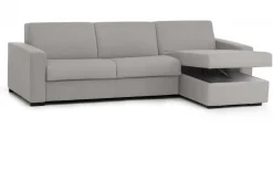 Divano letto con penisola Allegria, Cm 260x95h90,<Dmora Best