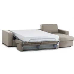 Divano letto con penisola Aika, Cm 280x95h90,<Dmora Hot