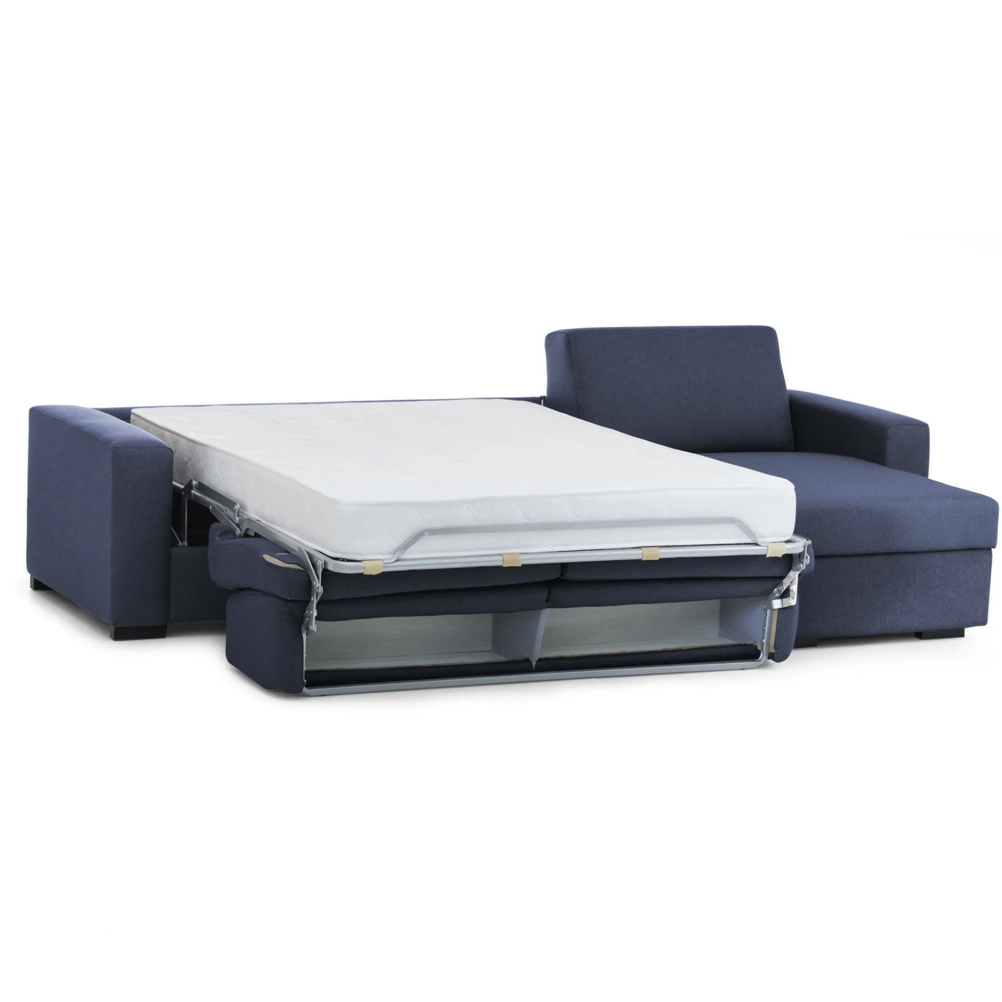 Divano letto con penisola Allegria, Cm 260x95h90,<Dmora Cheap