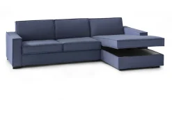Divano letto con penisola Achico, Cm 280x95h90,<Dmora Flash Sale