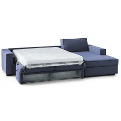 Divano letto con penisola Afar, Cm 260x95h90,<Dmora Cheap