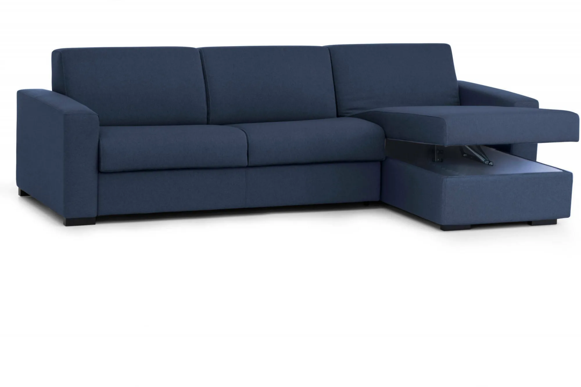 Divano letto con penisola Aika, Cm 280x95h90,<Dmora Online