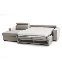 Divano letto con penisola Aloet, Cm 260x95h85,<Dmora Best Sale