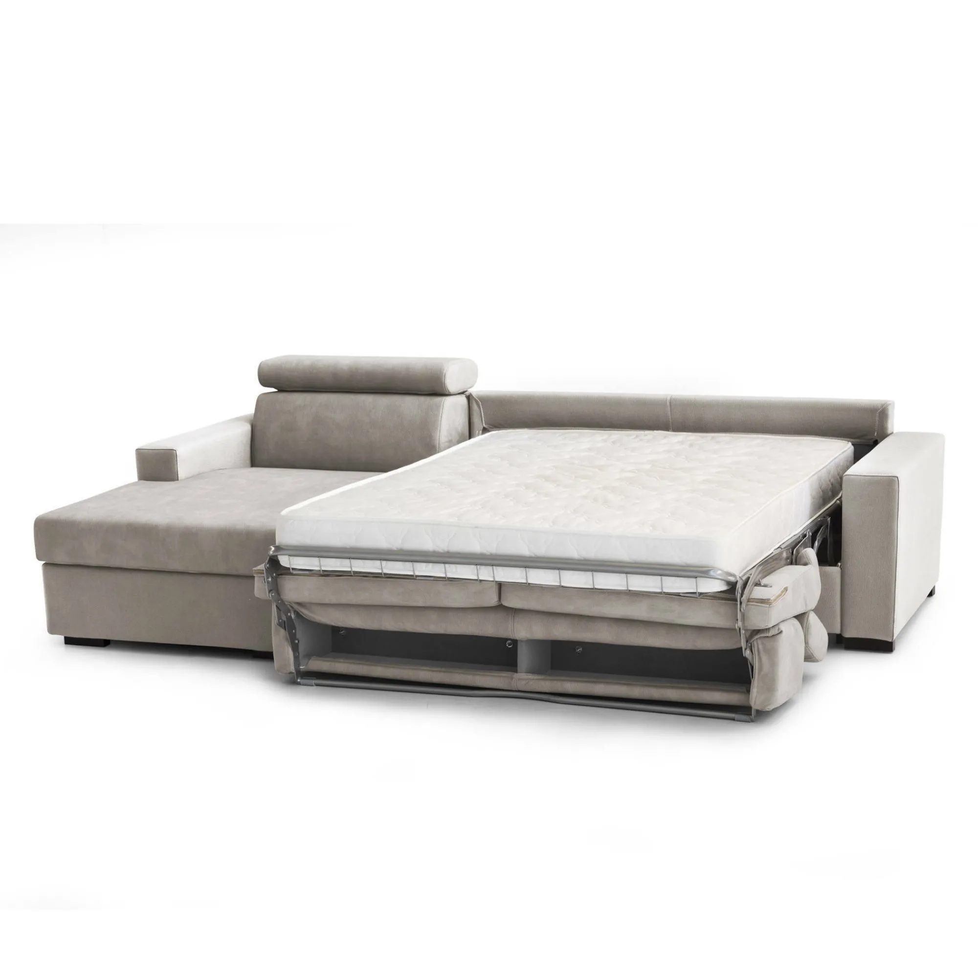 Divano letto con penisola Aloet, Cm 260x95h85,<Dmora Best Sale