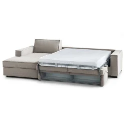 Divano letto con penisola Allaida, Cm 280x95h90,<Dmora Outlet