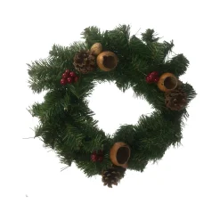 Ghirlanda da Natale Zoppola, 35x35 h3 cm,<Dmora Best Sale
