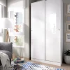 Guardaroba 2 ante Abigale, 100x50h204 cm,<Dmora Cheap