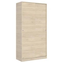 Guardaroba 2 ante Abigale, 100x50h204 cm,<Dmora Cheap