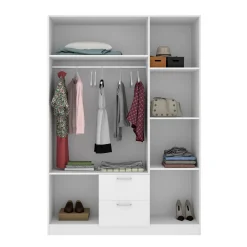 Guardaroba 3 ante Ales, 150x52h215 cm,<Dmora Outlet