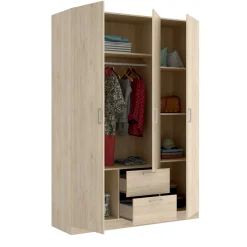 Guardaroba 3 ante Ales, 150x52h215 cm,<Dmora Flash Sale