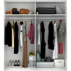 Guardaroba 2 ante Alias, 180x65h204 cm,<Dmora Outlet