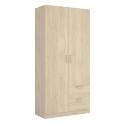 Guardaroba 2 ante Amp, 100x52h215 cm,<Dmora Outlet