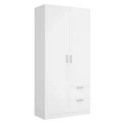 Guardaroba 2 ante Amp, 100x52h215 cm,<Dmora Shop