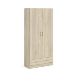 Guardaroba 2 ante Amylya, 79x36 h170 cm,<Dmora Clearance