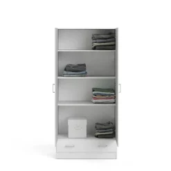 Guardaroba 2 ante Amylya, 79x36 h170 cm,<Dmora Best