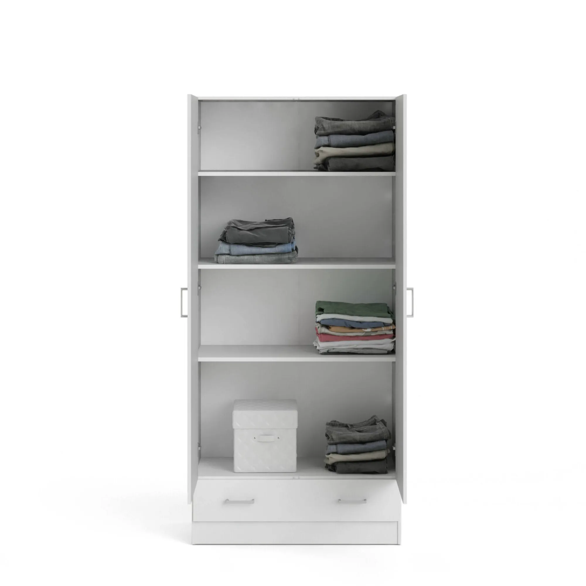 Guardaroba 2 ante Amylya, 79x36 h170 cm,<Dmora Best