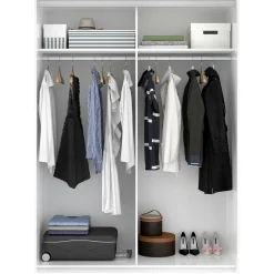 Guardaroba 2 ante Anda, 150x65h204 cm,<Dmora Flash Sale