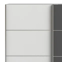 Guardaroba 2 ante Anela, 182x64 h202 cm, Bianco<Dmora Hot