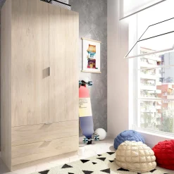 Guardaroba 2 ante Anya, 81x52h184 cm,<Dmora Best Sale