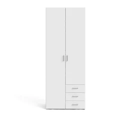 Guardaroba 2 ante Apollina, 77x50 h200 cm,<Dmora Store