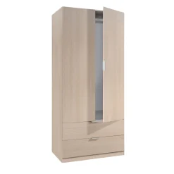 Guardaroba 2 ante Appadu, 81x52h180 cm,<Dmora Cheap
