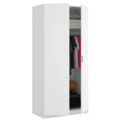 Guardaroba 2 ante Artu, 81x52h184 cm,<Dmora Outlet