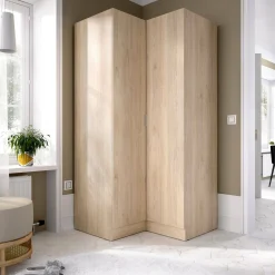 Guardaroba 2 ante Aser, 91x93h184 cm,<Dmora Clearance