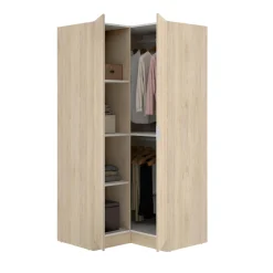 Guardaroba 2 ante Aser, 91x93h184 cm,<Dmora Clearance