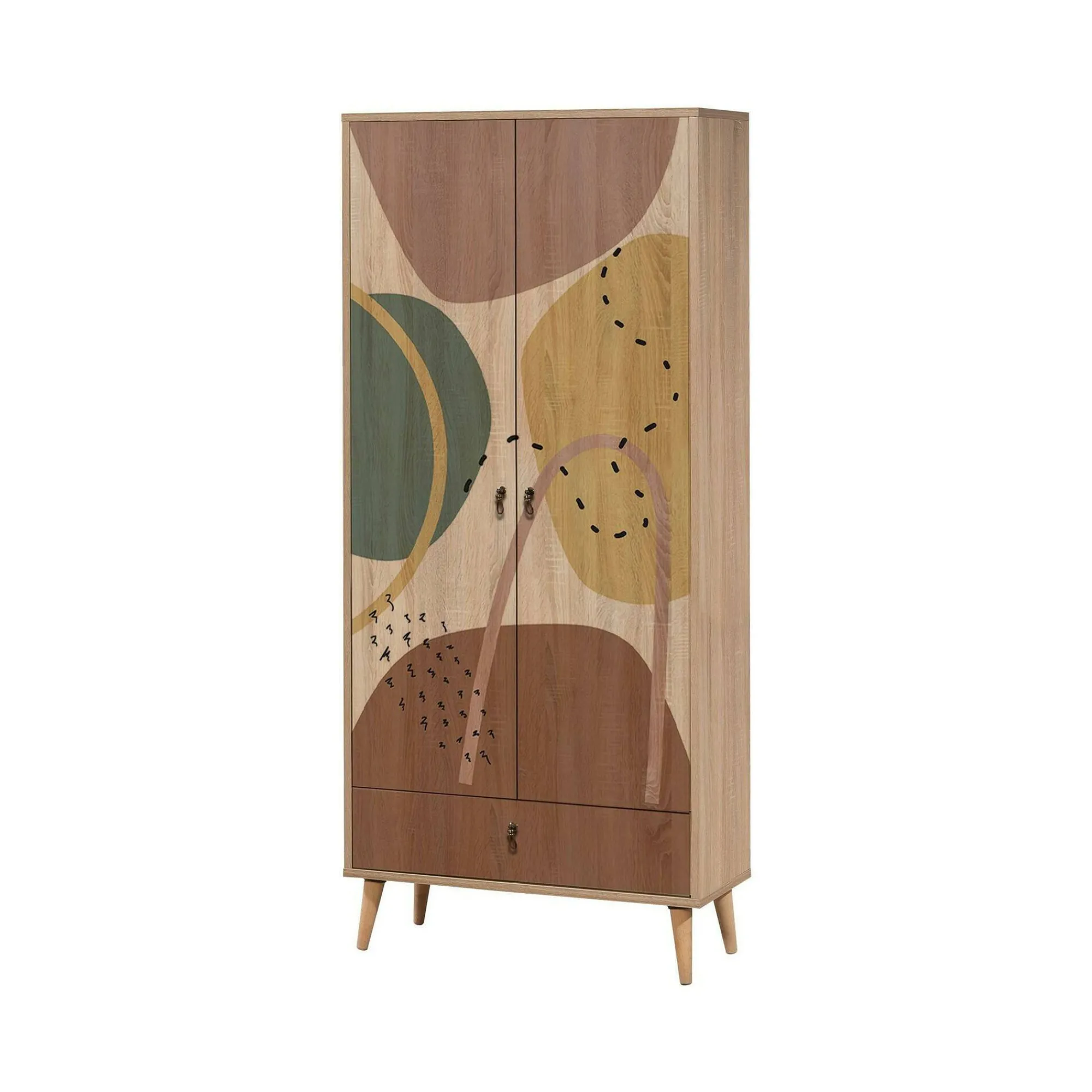 Guardaroba 2 ante Atomic, 80x45h190 cm,<Dmora Flash Sale