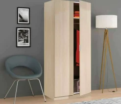 Guardaroba 2 ante Avik, 82x52h180 cm,<Dmora Flash Sale