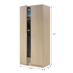Guardaroba 2 ante Avik, 82x52h180 cm,<Dmora Flash Sale