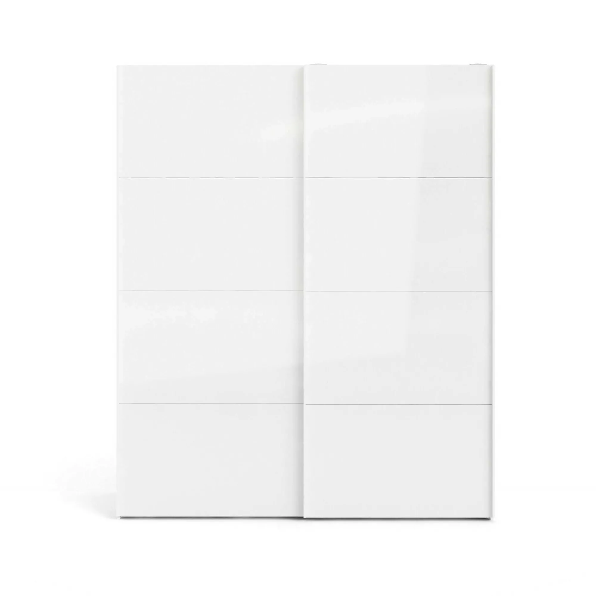 Guardaroba 2 ante Badesse, 62x182 h220 cm, Bianco<Dmora Fashion