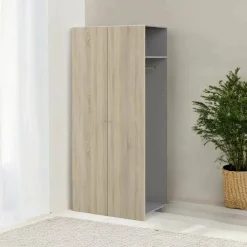 Guardaroba 2 ante Bak?, 60x96 h219 cm,<Dmora Cheap