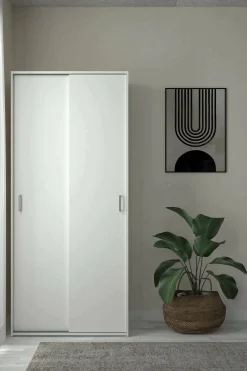 Guardaroba 2 ante Cindy, 48x78 h175 cm,<Dmora Store