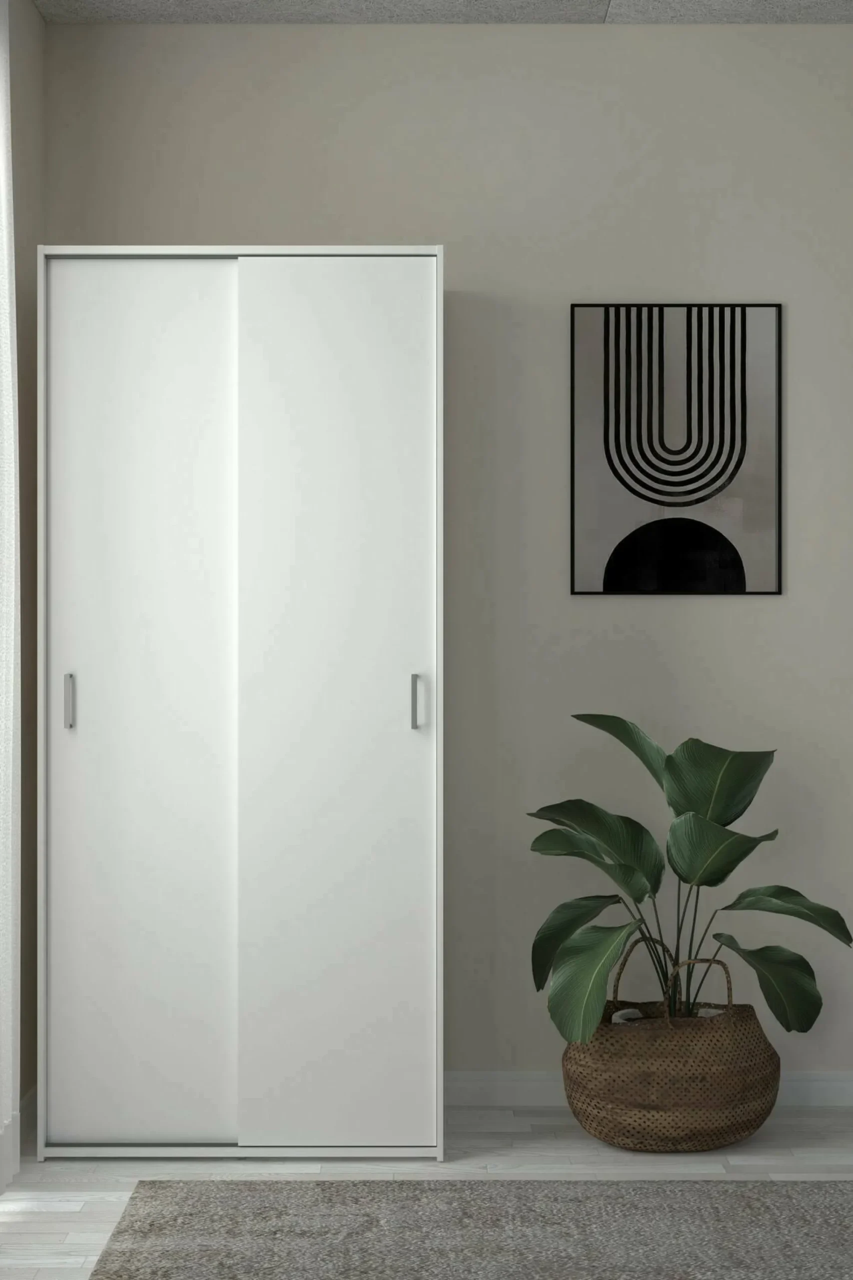 Guardaroba 2 ante Cindy, 48x78 h175 cm,<Dmora Store