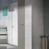 Guardaroba 2 ante Daabec, 90x52h200 cm, Bianco e Marrone<Dmora Cheap