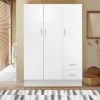Guardaroba 3 ante Dpavese, 120x50h170 cm,<Dmora Shop