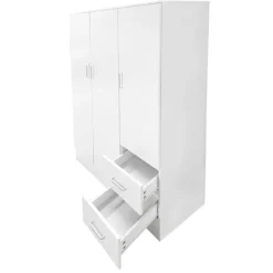 Guardaroba 3 ante Dpavese, 120x50h170 cm,<Dmora Shop