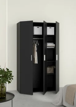 Guardaroba 3 ante Drivier, 50x118 h201 cm,<Dmora Outlet