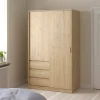 Guardaroba 2 ante Dscalvin, 60x119 h200 cm,<Dmora Hot