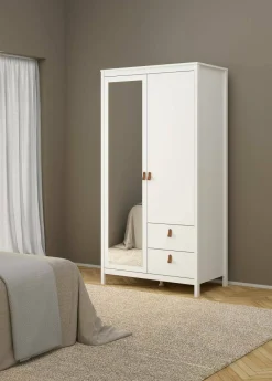 Guardaroba 2 ante Dscarlat, 58x102 h199 cm,<Dmora Store